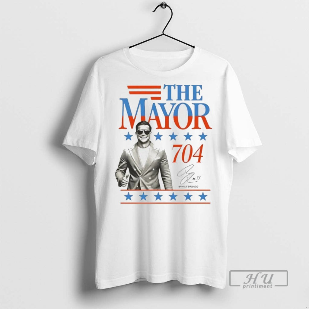 Trending Brandt Bronico The Mayor 2025 - Adult & Kids T-Shirts, Sweatshirts & Hoodies apparel design preview 1