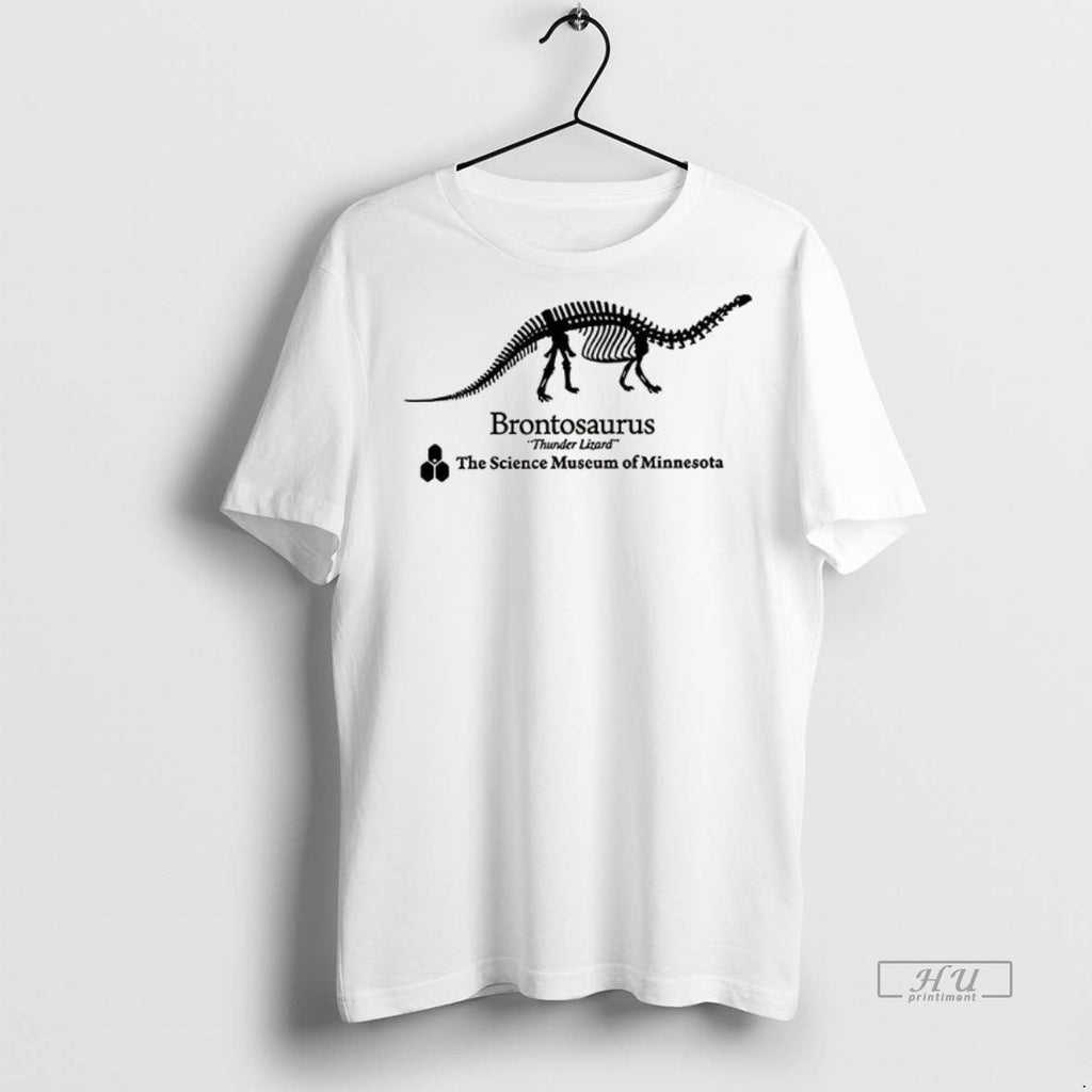Trending Brontosaurus Thunder Lizard The Science - Adult & Kids T-Shirts, Sweatshirts & Hoodies apparel design preview 1