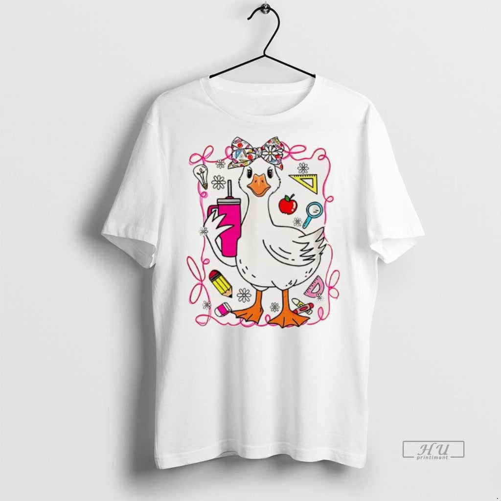Trending Brooke And Bear Back To School Goose Sweater - Adult & Kids T-Shirts, Sweatshirts & Hoodies apparel design preview 1