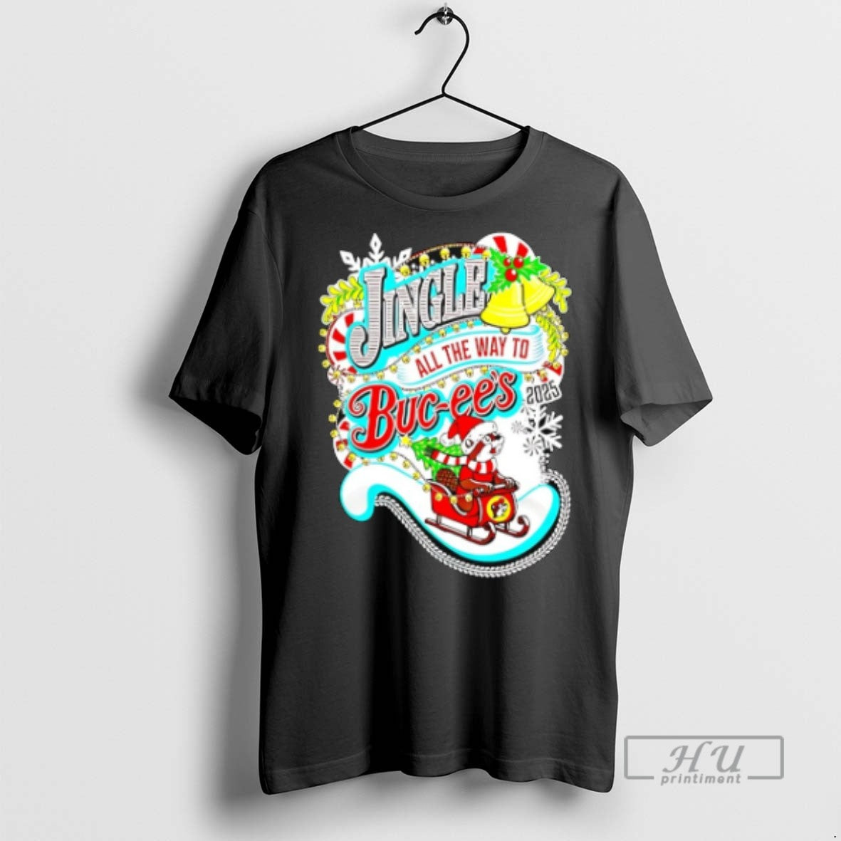 Trending Buc Ees Jingle All The Way To Chirstmas 2025 - Adult & Kids T-Shirts, Sweatshirts & Hoodies apparel design preview 1