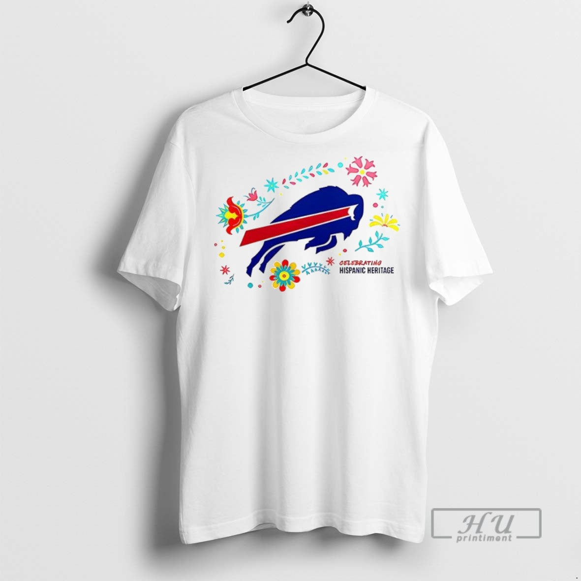 Trending Buffalo Bill X Hispanic Heritage 2025 Two - Adult & Kids T-Shirts, Sweatshirts & Hoodies apparel design preview 1