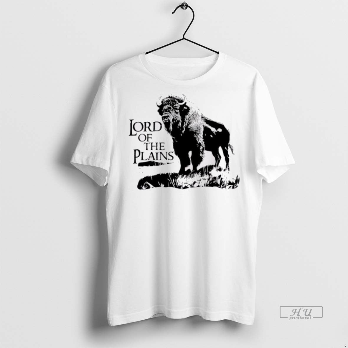 Trending Buffalo Lord Of The Plains Vinatge Graphic - Adult & Kids T-Shirts, Sweatshirts & Hoodies apparel design preview 1
