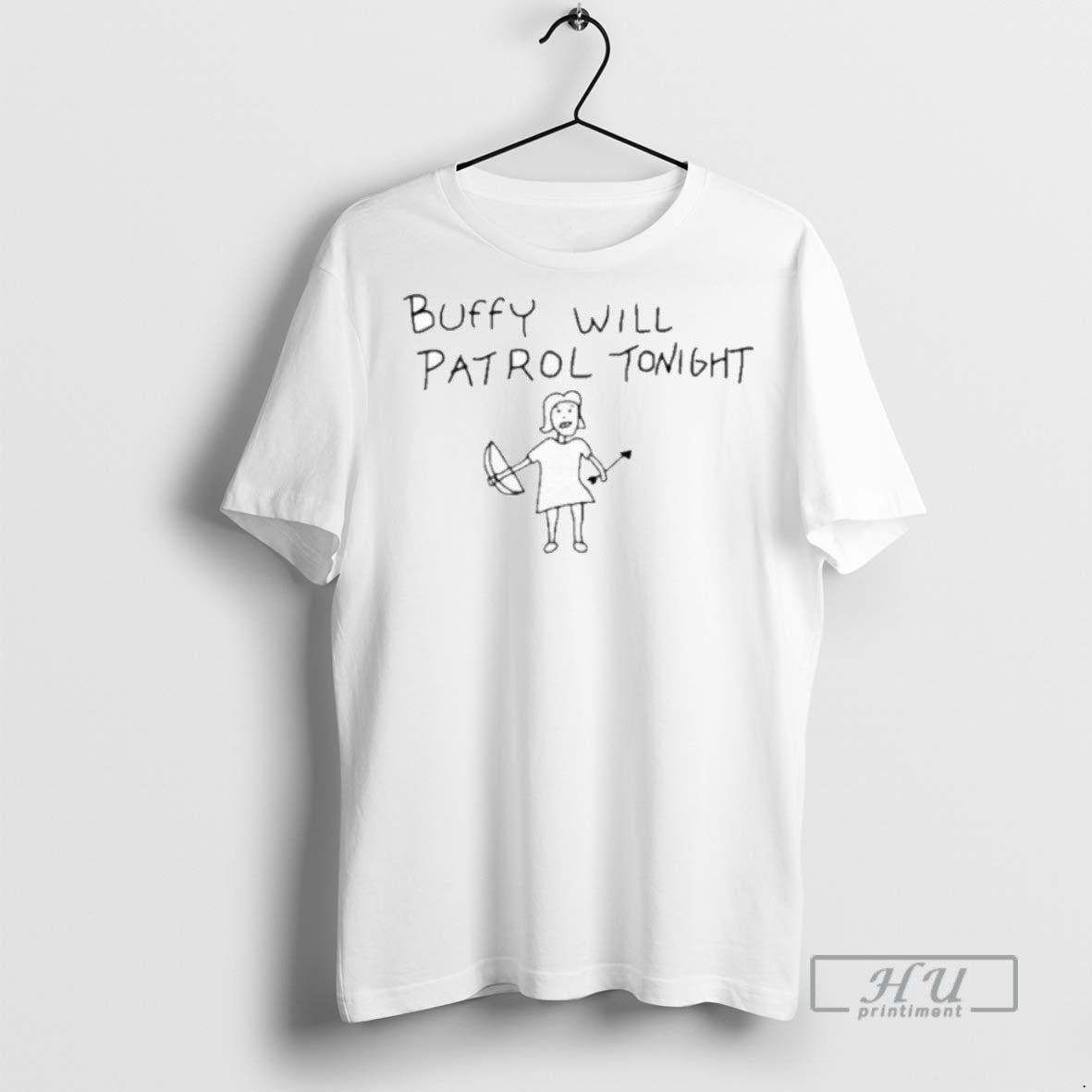 Trending Buffy Will Patrol Tonight - Adult & Kids T-Shirts, Sweatshirts & Hoodies apparel design preview 1