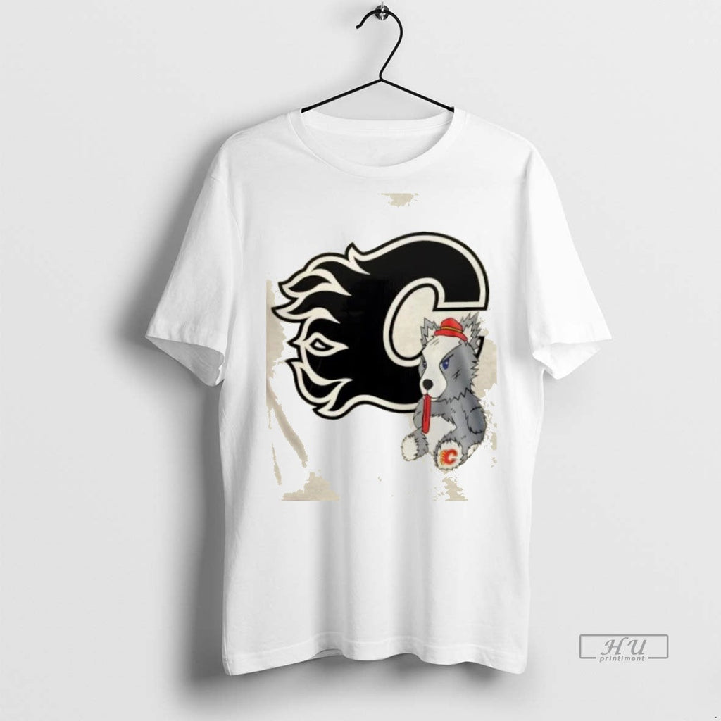 Trending Calgary Flames Mitchell And Ness Plush Doll - Adult & Kids T-Shirts, Sweatshirts & Hoodies apparel design preview 1