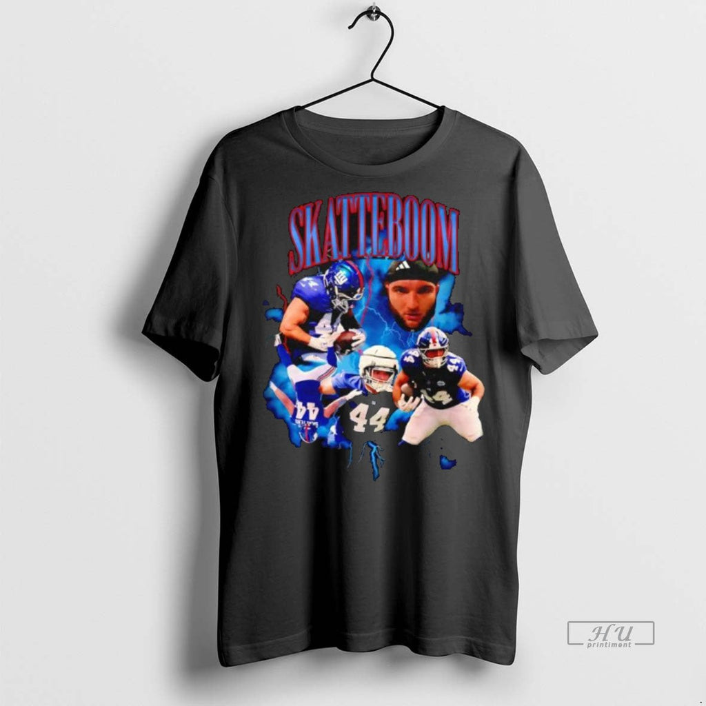 Trending Cam Skattebo New York Giants Football - Adult & Kids T-Shirts, Sweatshirts & Hoodies apparel design preview 1