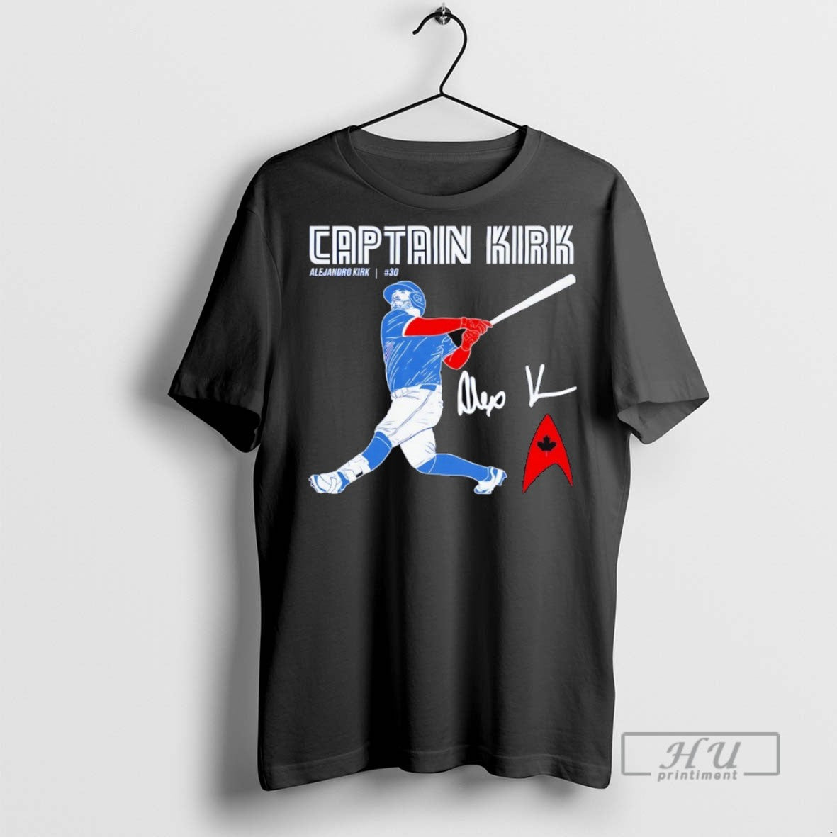 Trending Captain Kirk Toronto Blue Jays Alejandro 30 - Adult & Kids T-Shirts, Sweatshirts & Hoodies apparel design preview 1