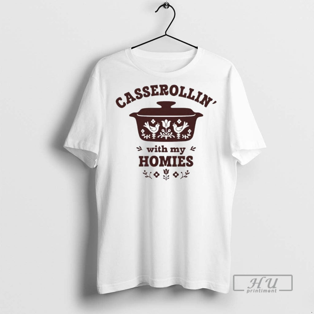 Trending Casserollin With My Homies Ornaments Graphic - Adult & Kids T-Shirts, Sweatshirts & Hoodies apparel design preview 1