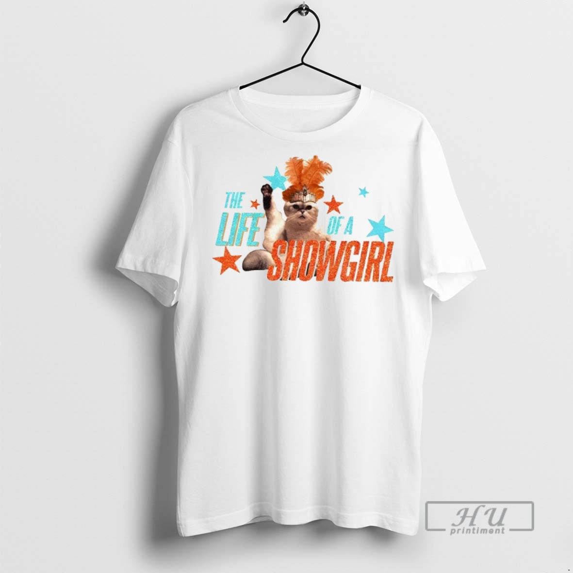 Trending Cat Taylor The Life Of A Showgirl Eras Tour - Adult & Kids T-Shirts, Sweatshirts & Hoodies apparel design preview 1