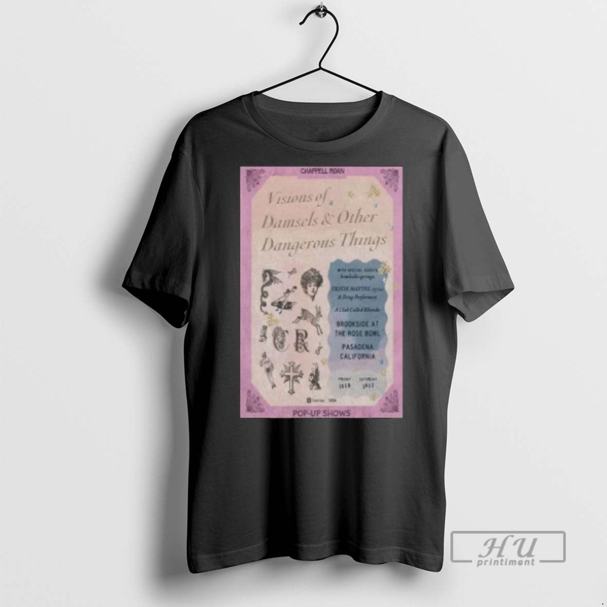 Trending Chappell Roan Tour Pasadena California 2025 - Adult & Kids T-Shirts, Sweatshirts & Hoodies apparel design preview 1