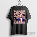 Trending Charlie Kirk All I Want For Christmas Is - Adult & Kids T-Shirts, Sweatshirts & Hoodies apparel design preview 1