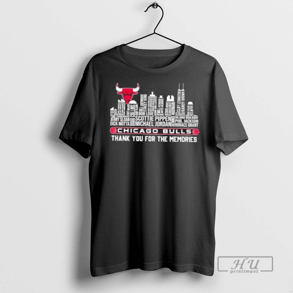 Trending Chicago Bulls Basketball All Names City - Adult & Kids T-Shirts, Sweatshirts & Hoodies apparel design preview 1