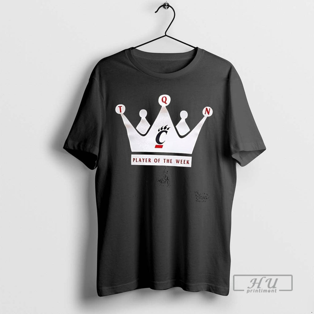 Trending Cincinnati Bearcats Player Of The Week - Adult & Kids T-Shirts, Sweatshirts & Hoodies apparel design preview 1
