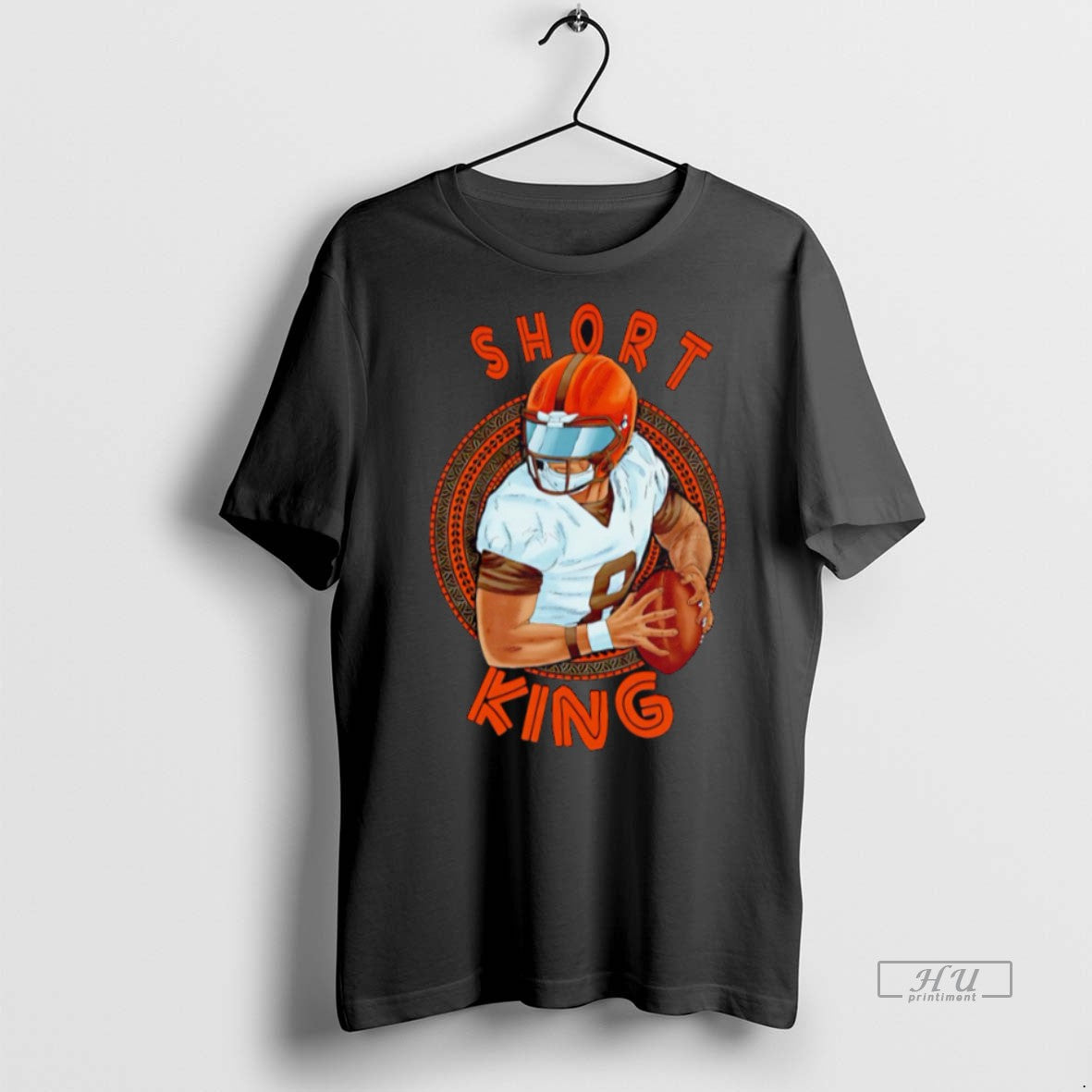 Trending Cleveland Browns Short King Sweater - Adult & Kids T-Shirts, Sweatshirts & Hoodies apparel design preview 1