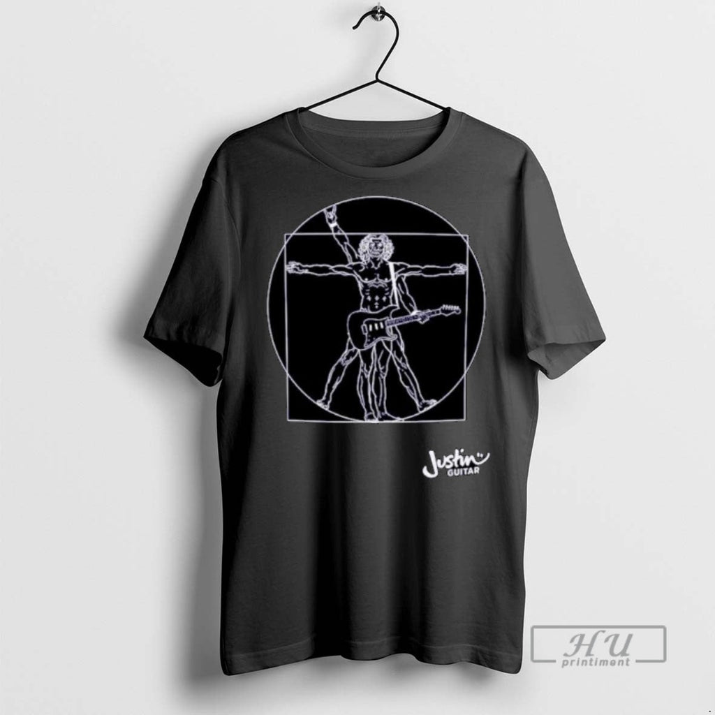 Trending Da Vinci Guitar Ornaments - Adult & Kids T-Shirts, Sweatshirts & Hoodies apparel design preview 1