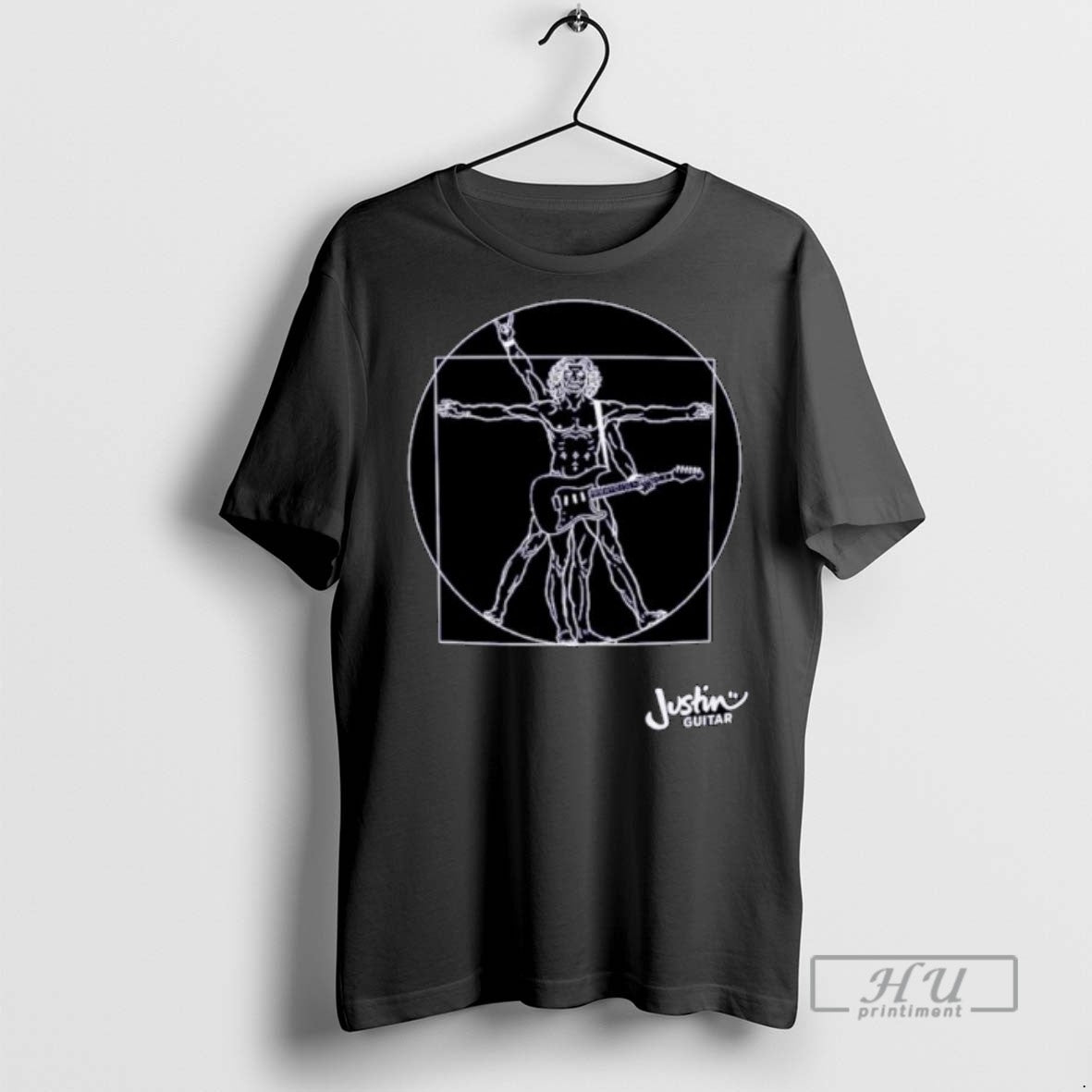 Trending Da Vinci Guitar Ornaments - Adult & Kids T-Shirts, Sweatshirts & Hoodies apparel design preview 1