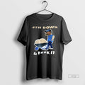 Trending Dan Campbell Detroit Lions 4th Down And Fuck - Adult & Kids T-Shirts, Sweatshirts & Hoodies apparel design preview 1