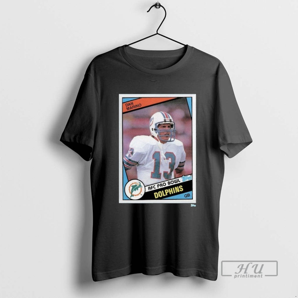 Trending Dan Marino Afc Pro Bowl Qb Miami Dolphins - Adult & Kids T-Shirts, Sweatshirts & Hoodies apparel design preview 1