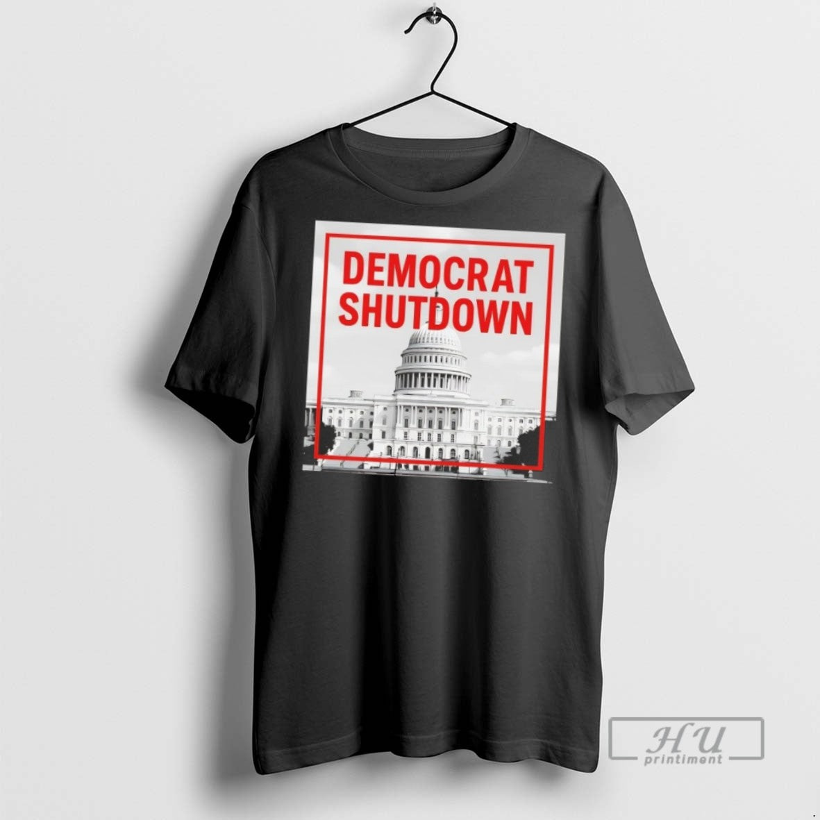 Trending Democrats Shutdown - Adult & Kids T-Shirts, Sweatshirts & Hoodies apparel design preview 1