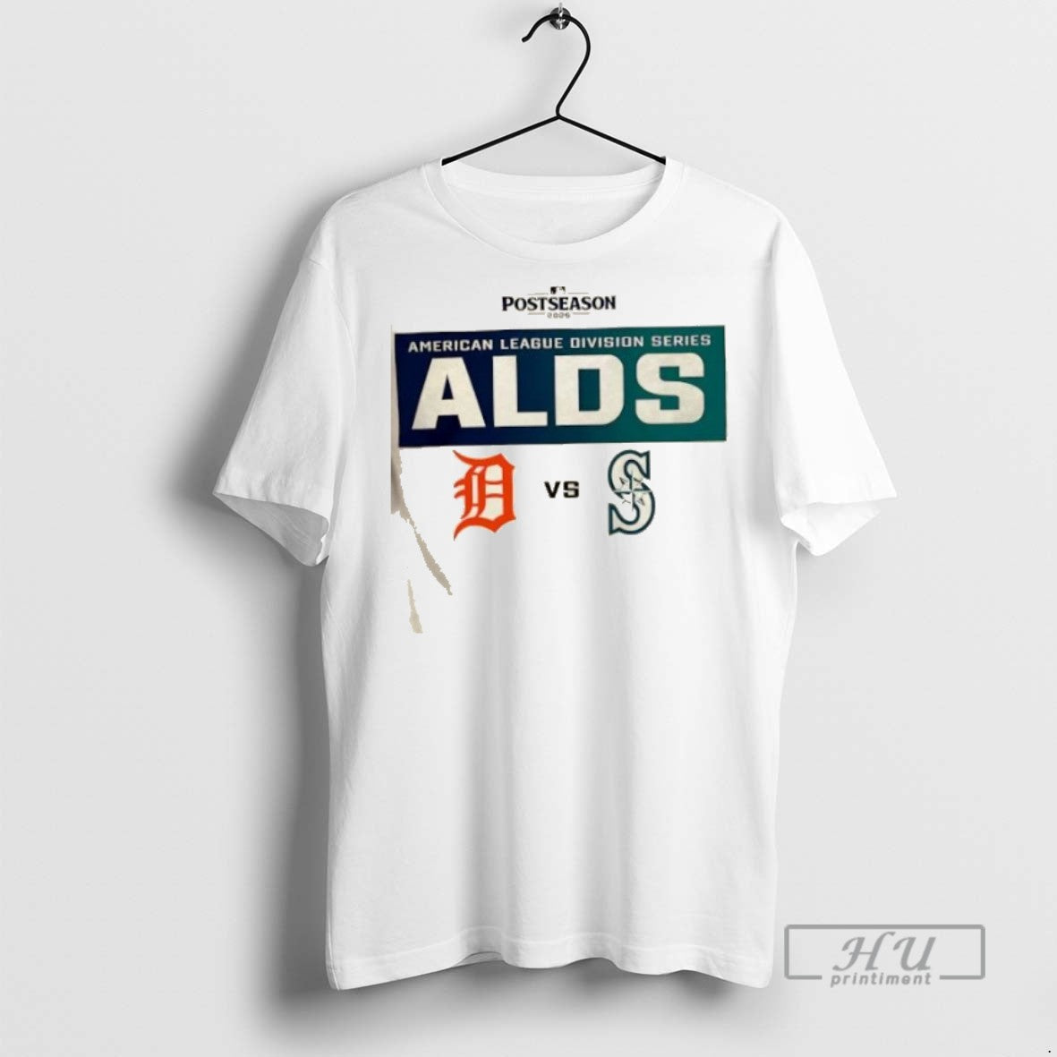Trending Detroit Tigers Vs Seattle Mariners 2025 - Adult & Kids T-Shirts, Sweatshirts & Hoodies apparel design preview 1