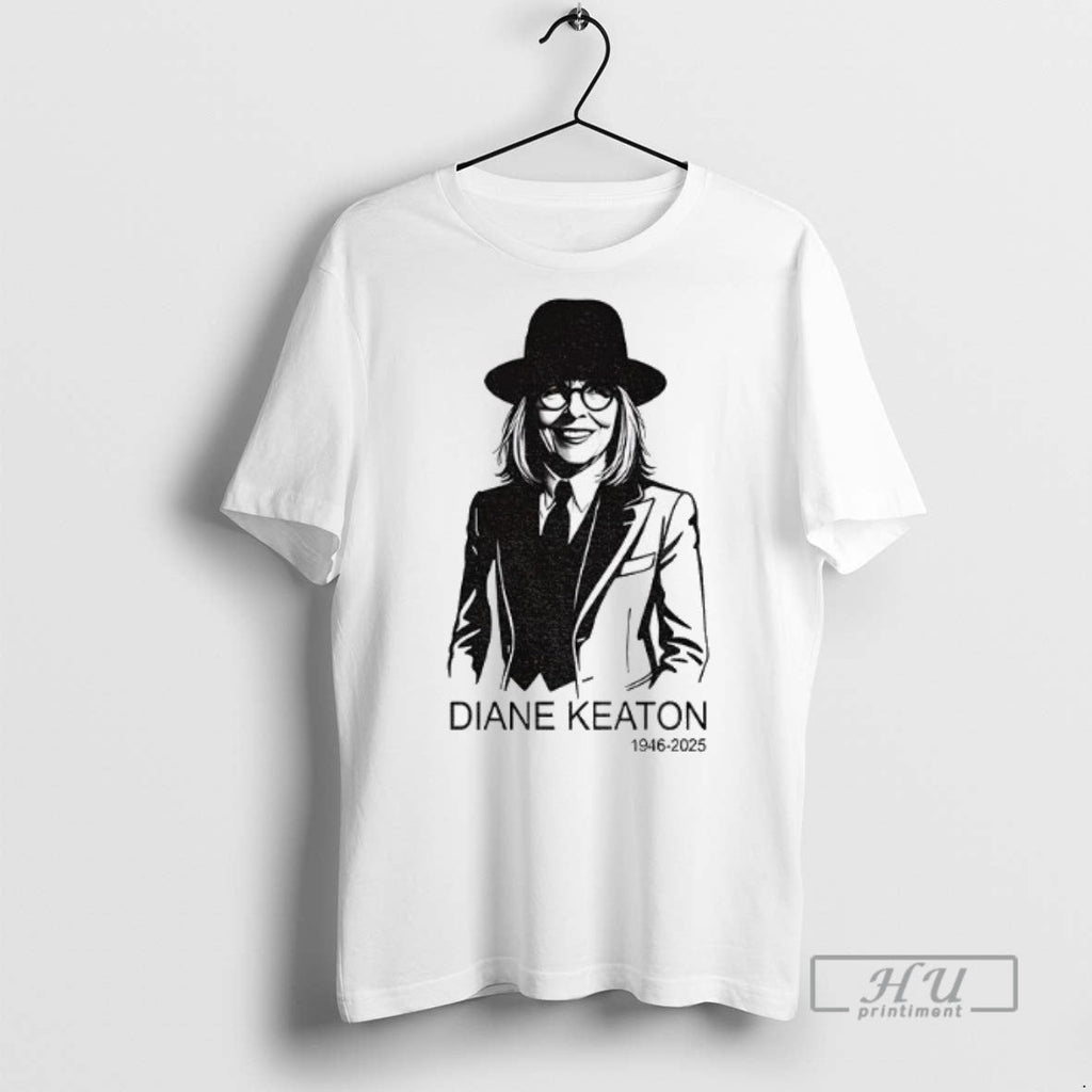 Trending Diane Keaton 1946 2025 Legends Never Die - Adult & Kids T-Shirts, Sweatshirts & Hoodies apparel design preview 1
