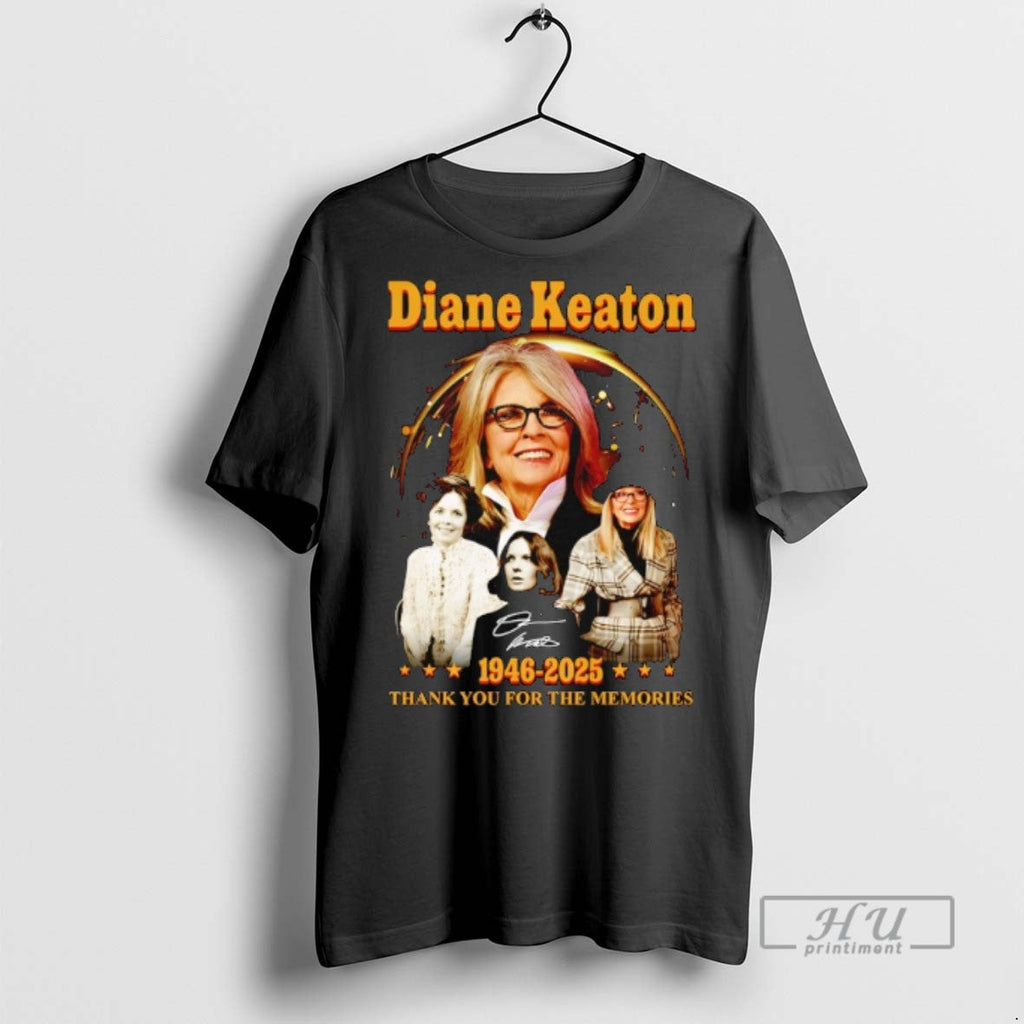 Trending Diane Keaton 1946 2025 Thank You For The - Adult & Kids T-Shirts, Sweatshirts & Hoodies apparel design preview 1