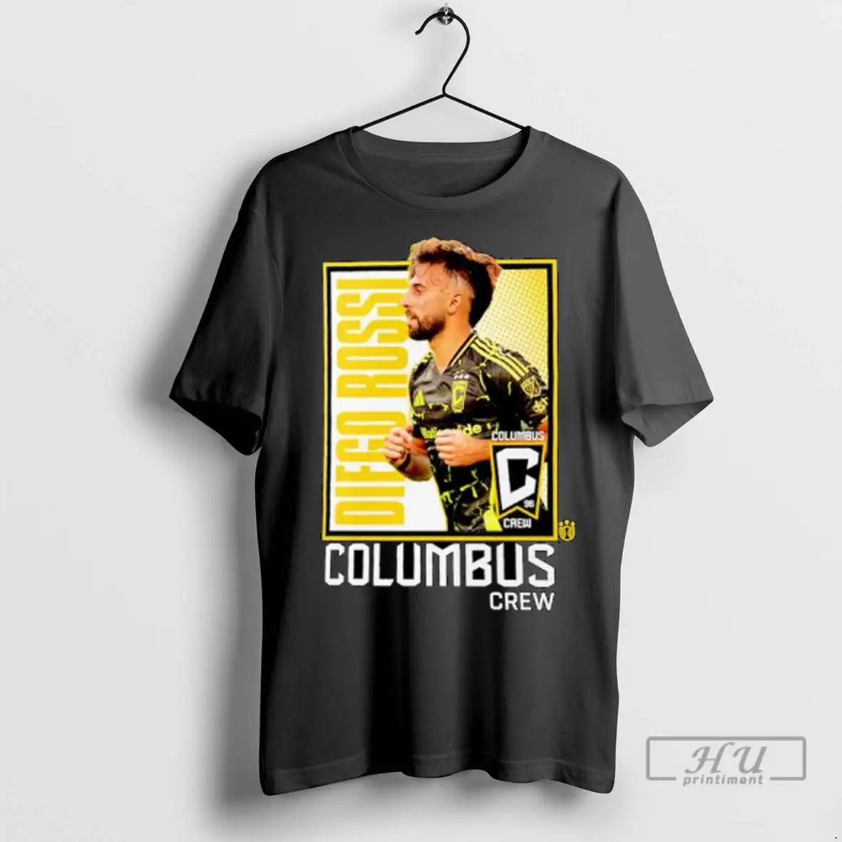 Trending Diego Rossi Columbus Crew Player Program - Adult & Kids T-Shirts, Sweatshirts & Hoodies apparel design preview 1