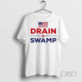 Trending Drain The Swamp Obamacare Us Flag Mens White - Adult & Kids T-Shirts, Sweatshirts & Hoodies apparel design preview 1