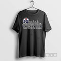 Trending Edmonton Oilers Hockey Skyline Players Name - Adult & Kids T-Shirts, Sweatshirts & Hoodies apparel design preview 1