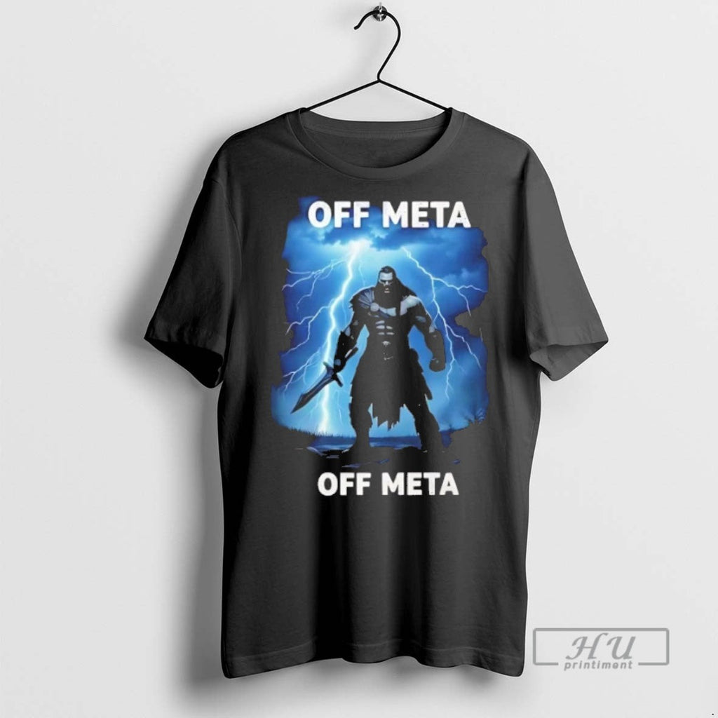 Trending Fierce Warrior Off Meta Graphic - Adult & Kids T-Shirts, Sweatshirts & Hoodies apparel design preview 1