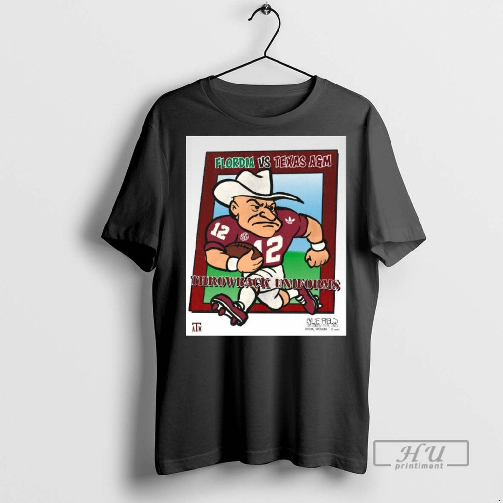 Trending Florida Gators Vs Texas Am Aggies Throwback - Adult & Kids T-Shirts, Sweatshirts & Hoodies apparel design preview 1