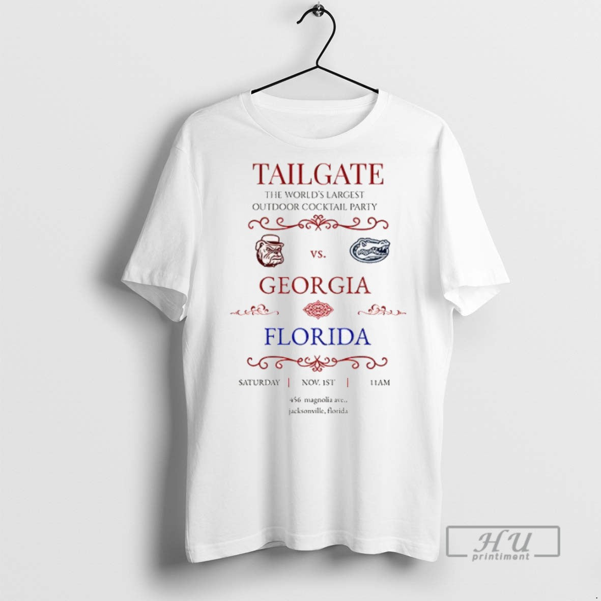 Trending Florida Gators Vs Georgia Bulldogs Tailgate - Adult & Kids T-Shirts, Sweatshirts & Hoodies apparel design preview 1