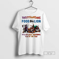 Trending Food Lion Horror Film Hallothanksmas Its The - Adult & Kids T-Shirts, Sweatshirts & Hoodies apparel design preview 1