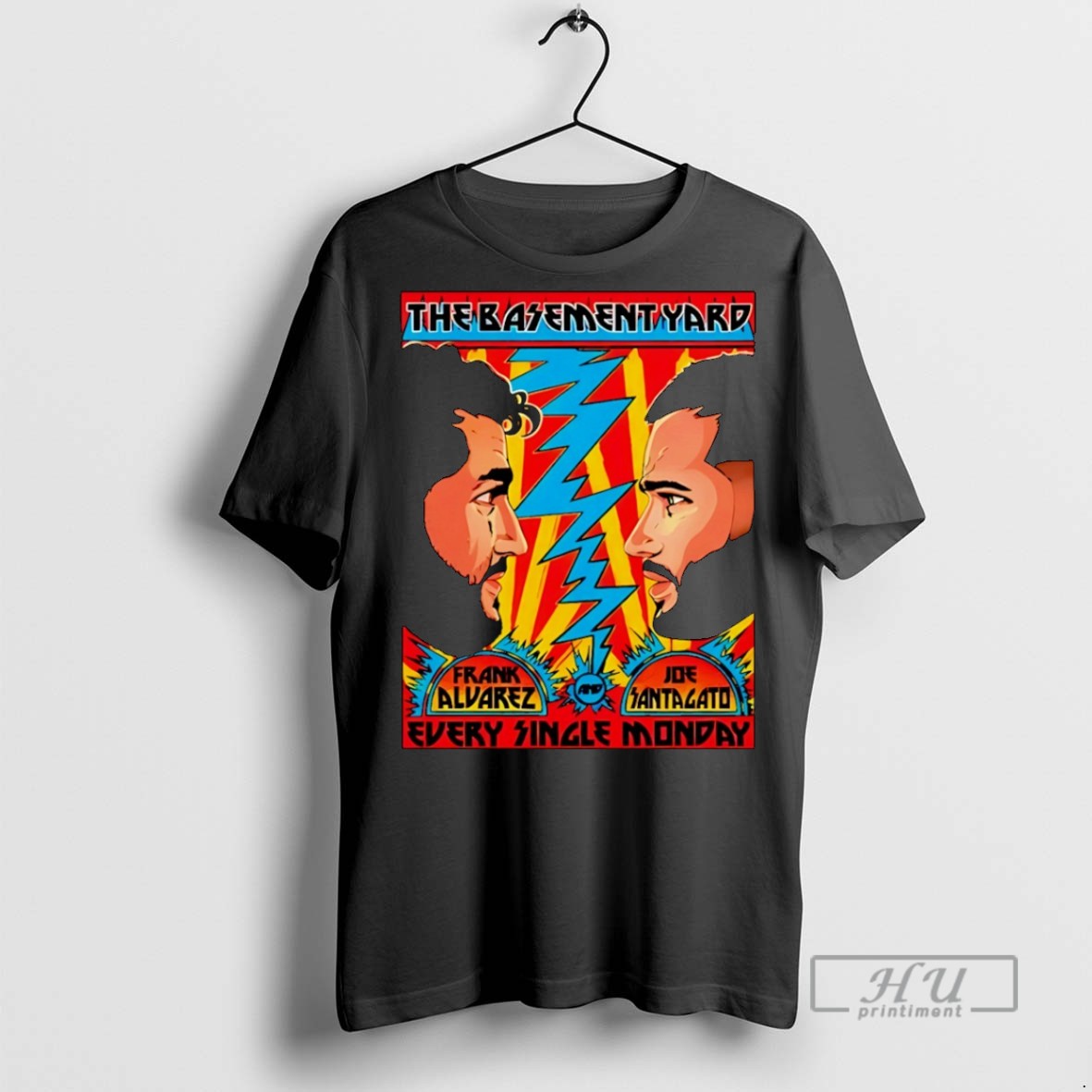 Trending Frank Alvarez Vs Joe Santa Gato The Basement - Adult & Kids T-Shirts, Sweatshirts & Hoodies apparel design preview 1