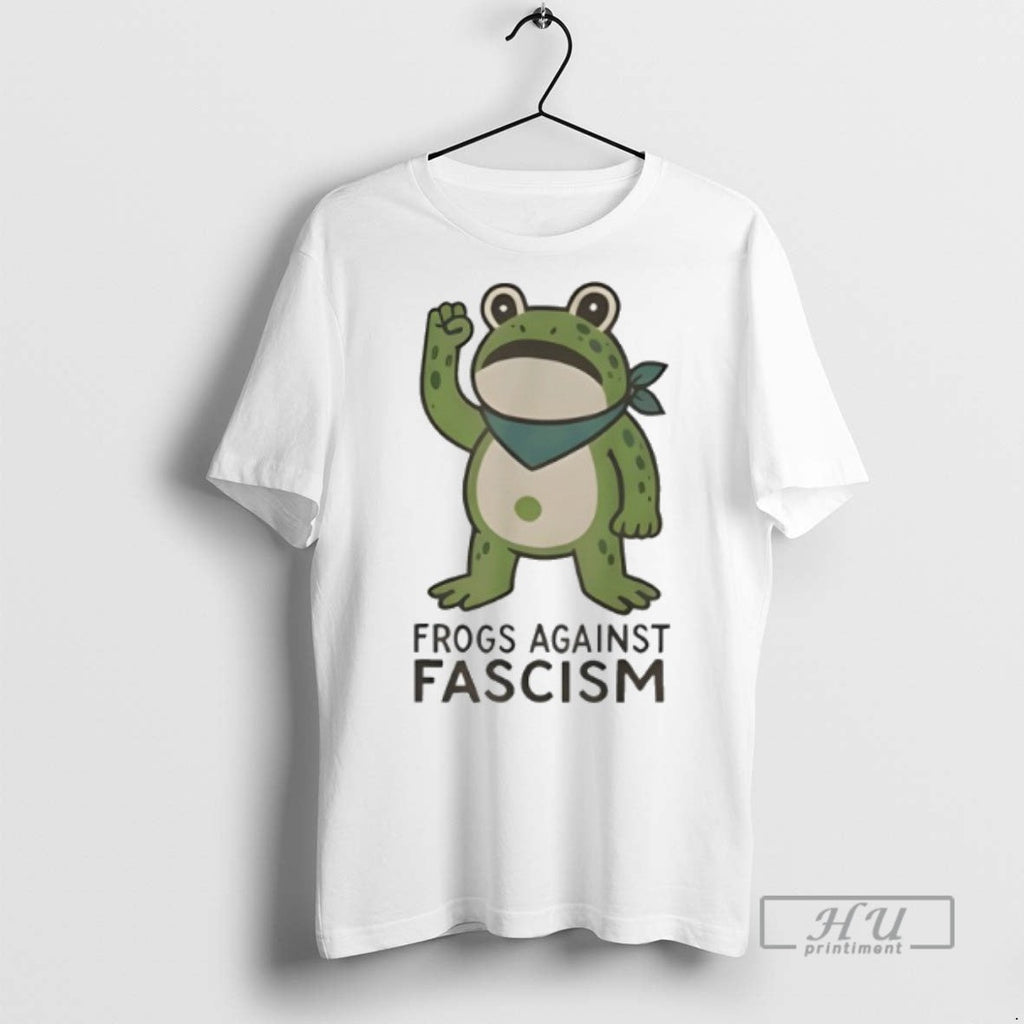 Trending Frogs Against Fascism Portland Frog Protest - Adult & Kids T-Shirts, Sweatshirts & Hoodies apparel design preview 1