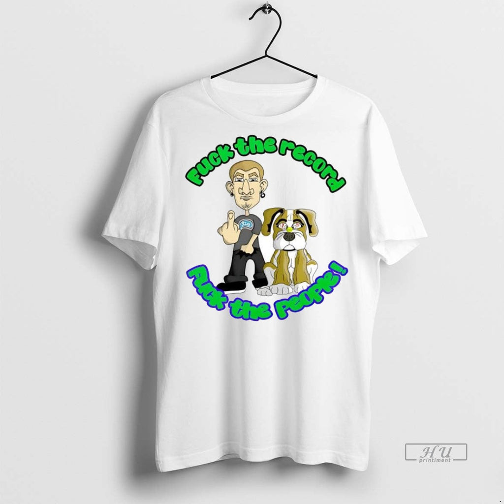 Trending Fuck The Record People Cartoon Sweater - Adult & Kids T-Shirts, Sweatshirts & Hoodies apparel design preview 1