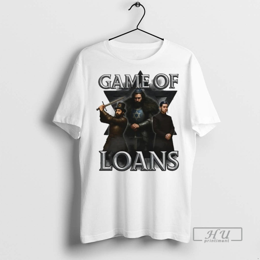 Trending Game Of Loans Jews Thrones Parody - Adult & Kids T-Shirts, Sweatshirts & Hoodies apparel design preview 1