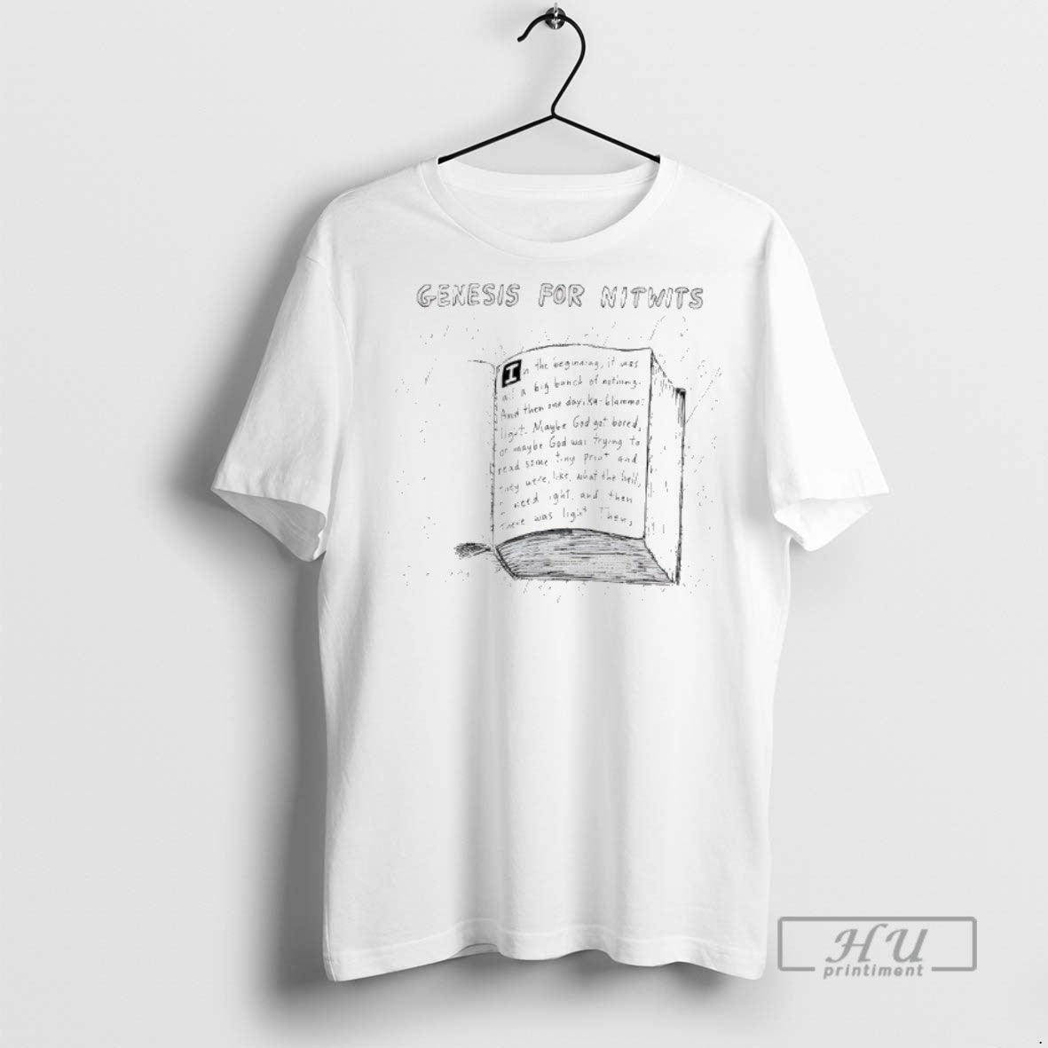 Trending Genesis For Nitwits Books Page - Adult & Kids T-Shirts, Sweatshirts & Hoodies apparel design preview 1