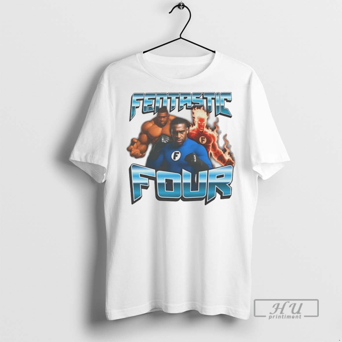 Trending George Floyd Fentastic Four Graphic - Adult & Kids T-Shirts, Sweatshirts & Hoodies apparel design preview 1
