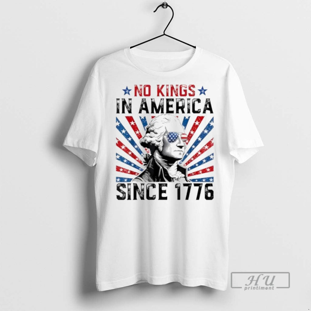 Trending George Washington No Kings In America Since - Adult & Kids T-Shirts, Sweatshirts & Hoodies apparel design preview 1