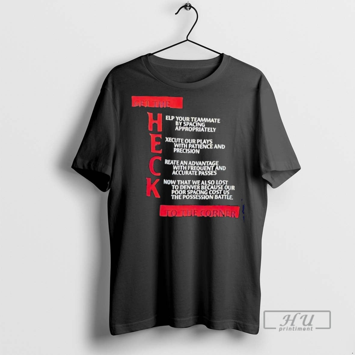 Trending Get The Heck To Corner Graphic - Adult & Kids T-Shirts, Sweatshirts & Hoodies apparel design preview 1