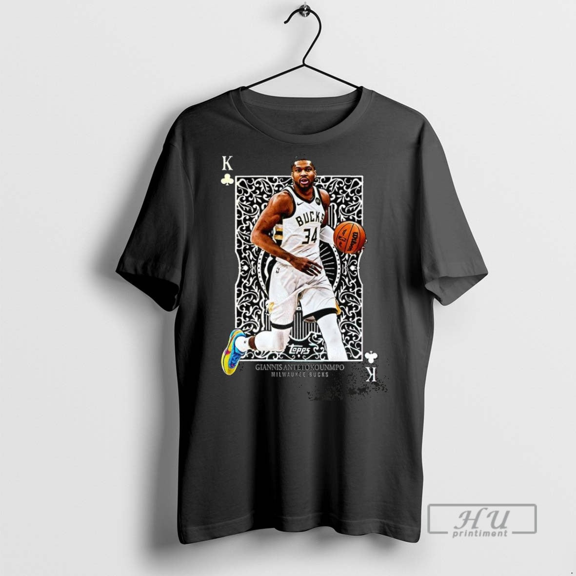 Trending Giannis Antetokounmpo Milwaukee Bucks Nba - Adult & Kids T-Shirts, Sweatshirts & Hoodies apparel design preview 1