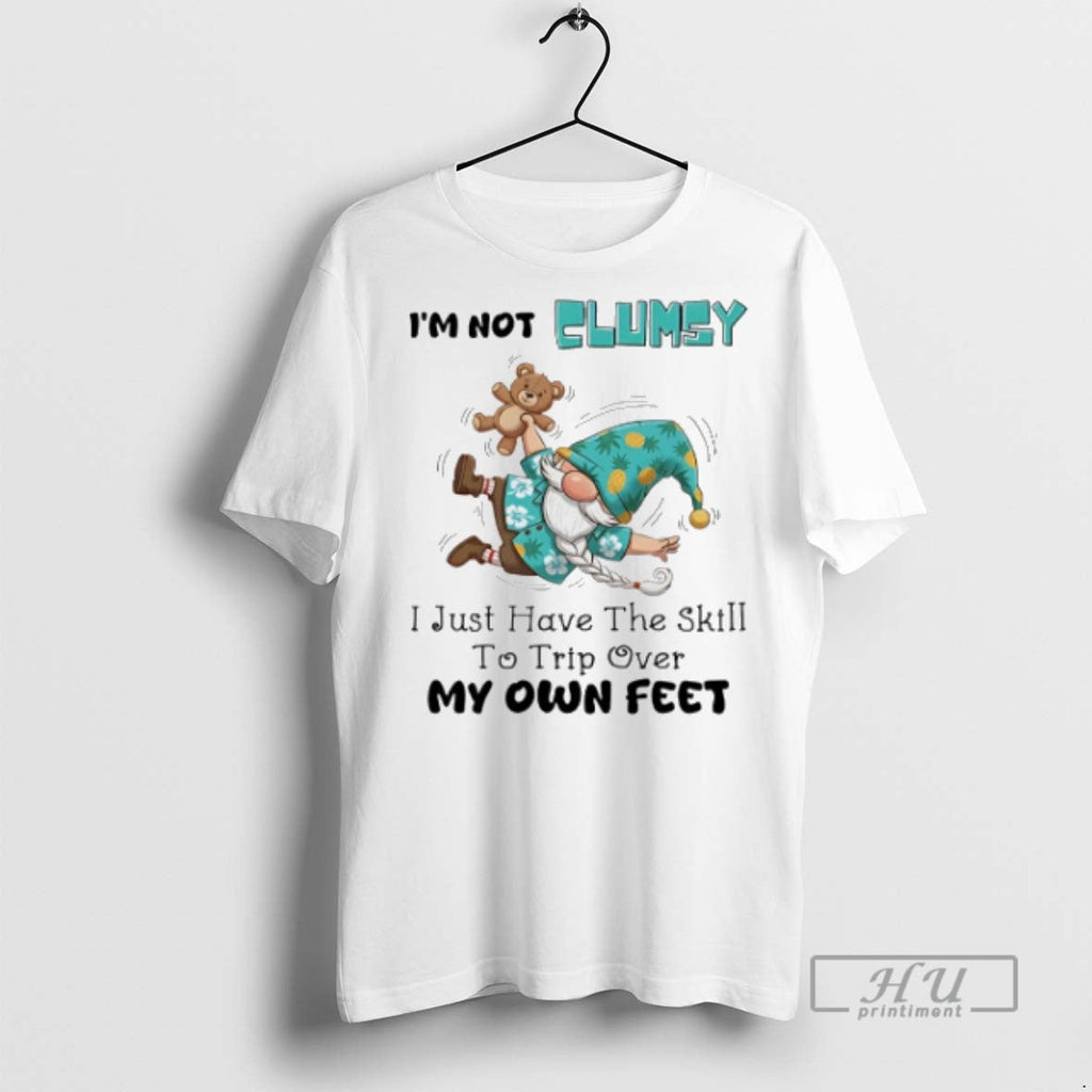 Trending Gnome Im Not Clumsy I Just Have The Skill To - Adult & Kids T-Shirts, Sweatshirts & Hoodies apparel design preview 1