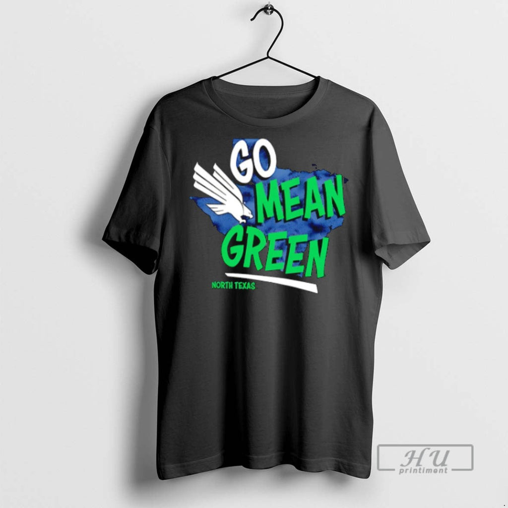 Trending Go Mean Green North Texas - Adult & Kids T-Shirts, Sweatshirts & Hoodies apparel design preview 1