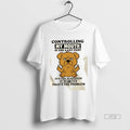 Trending Golden Dog Controlling My Mouth Is The Easy - Adult & Kids T-Shirts, Sweatshirts & Hoodies apparel design preview 1