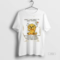 Trending Golden Dog Sorry I Cant Make It To Work - Adult & Kids T-Shirts, Sweatshirts & Hoodies apparel design preview 1