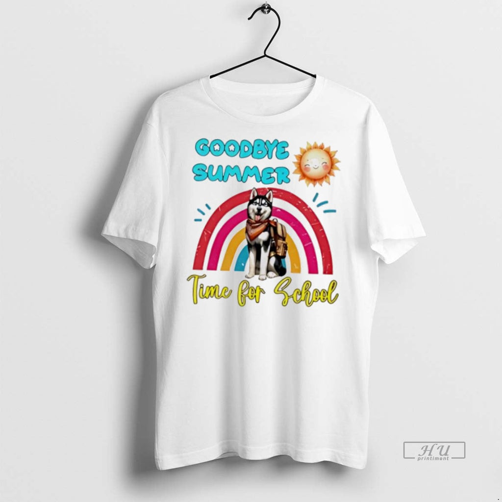 Trending Goodbye Summer Dog Hello Fall Time For - Adult & Kids T-Shirts, Sweatshirts & Hoodies apparel design preview 1