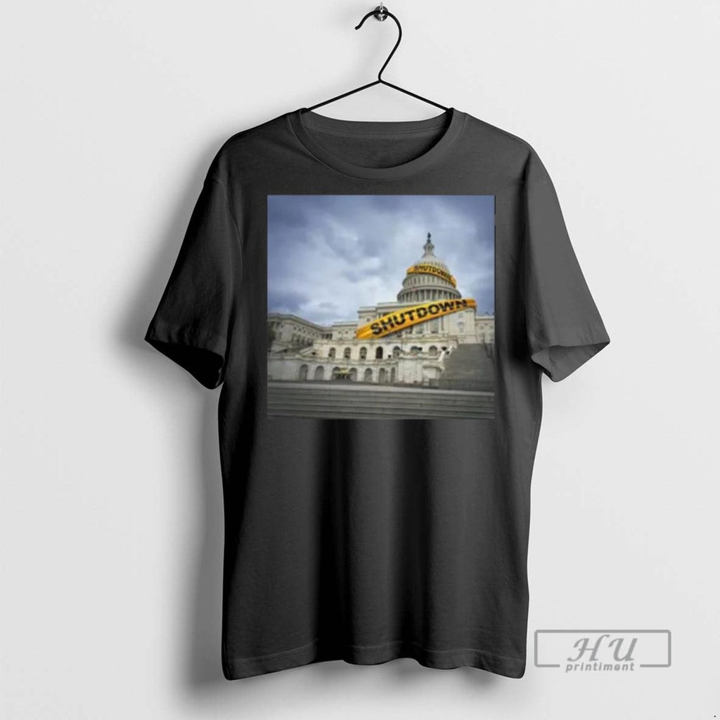 Trending Government Shutdown 2025 Long Sleve - Adult & Kids T-Shirts, Sweatshirts & Hoodies apparel design preview 1