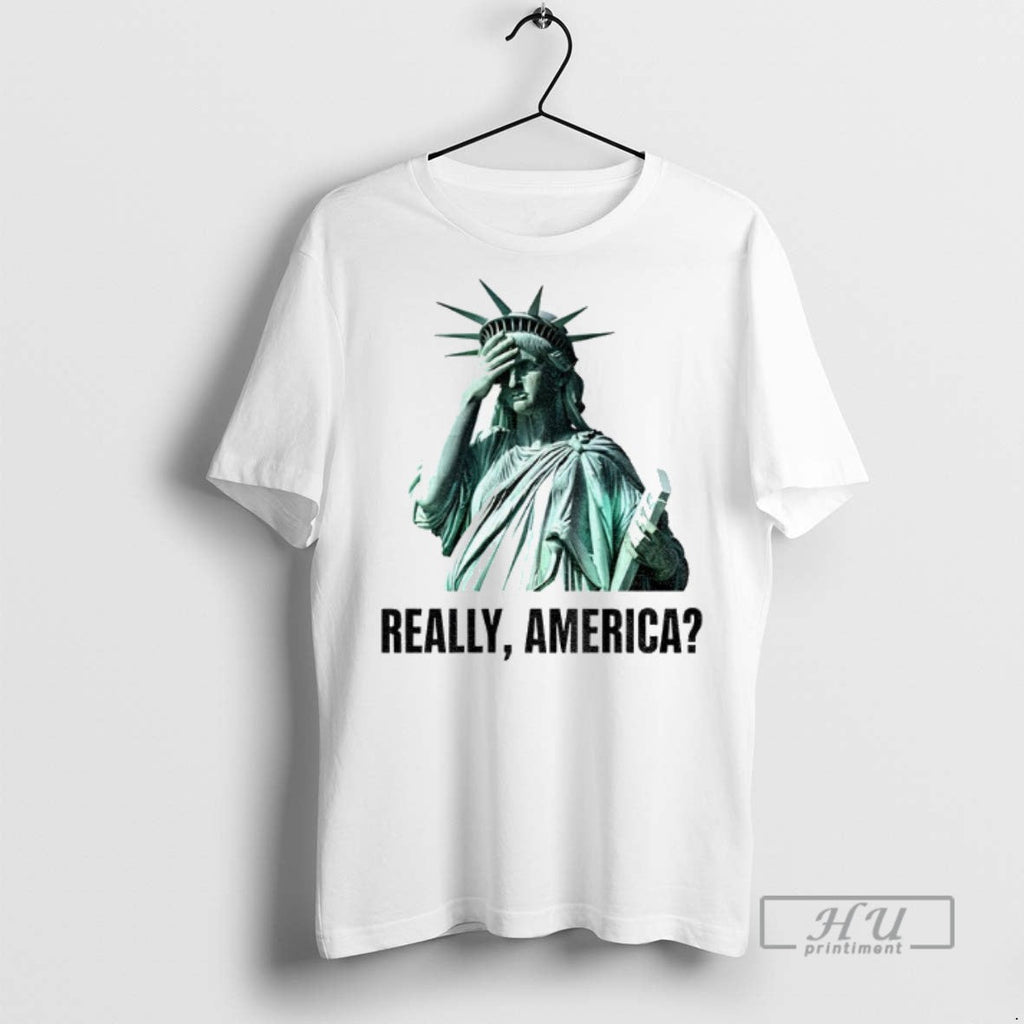 Trending Government Shutdown Statue Of Liberty Really - Adult & Kids T-Shirts, Sweatshirts & Hoodies apparel design preview 1