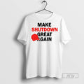Trending Government Shutdown Maga Red Hat Make Great - Adult & Kids T-Shirts, Sweatshirts & Hoodies apparel design preview 1
