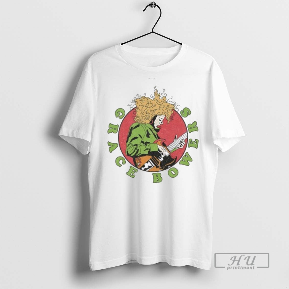Trending Grace Bowers Rocker Graphic - Adult & Kids T-Shirts, Sweatshirts & Hoodies apparel design preview 1